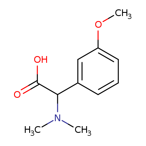 2-(Dimethylamino)-2-(3-methoxyphenyl)acetic acid