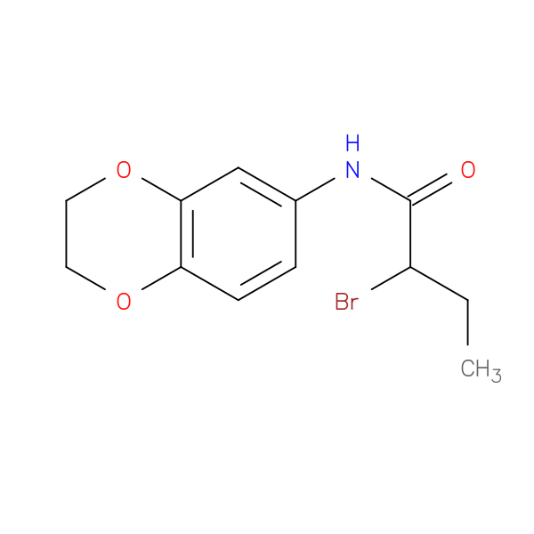 2-Bromo-n-2,3-dihydro-1,4-benzodioxin-6-ylbutanamide