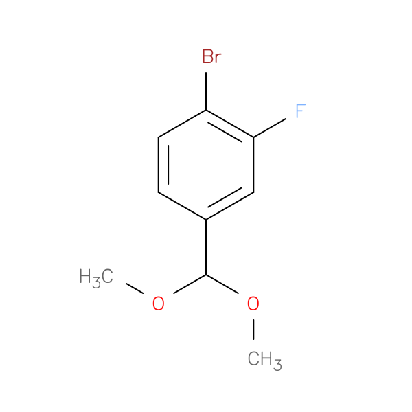 1-Bromo-4-(dimethoxymethyl)-2-fluorobenzene