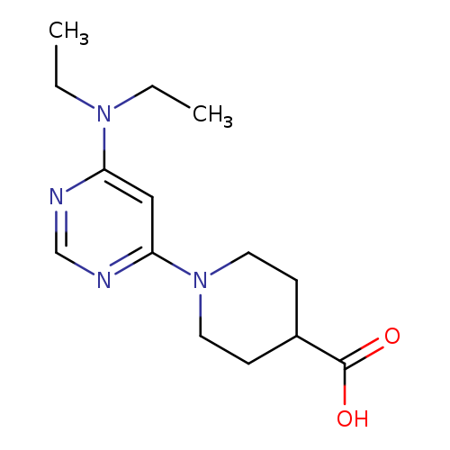 1-(6-DiethylaMino-pyriMidin-4-yl)-piperidine-4-carboxylic acid