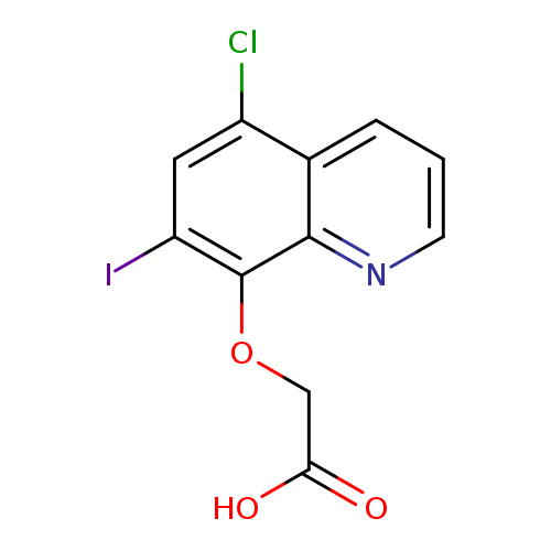 2-((5-Chloro-7-iodoquinolin-8-yl)oxy)acetic acid