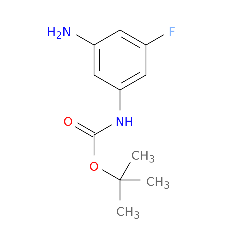 tert-butyl N-(3-amino-5-fluorophenyl)carbamate
