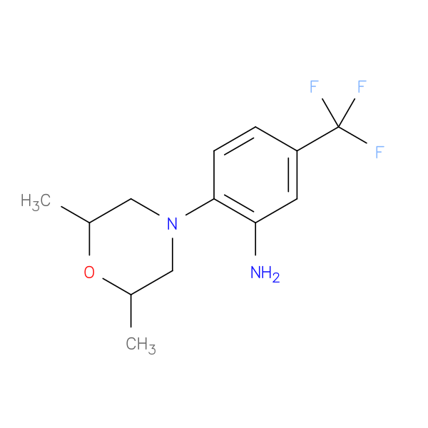 2-(2,6-Dimethylmorpholino)-5-(trifluoromethyl)aniline