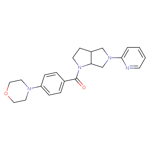 4-{4-[5-(pyridin-2-yl)-octahydropyrrolo[3,4-b]pyrrole-1-carbonyl]phenyl}morpholine