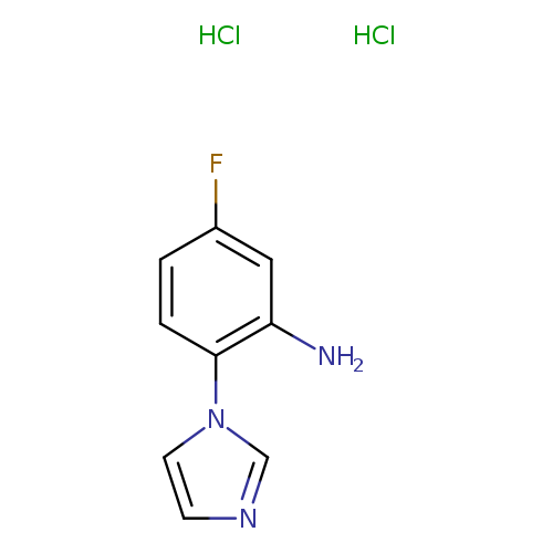 5-fluoro-2-(1H-imidazol-1-yl)aniline dihydrochloride
