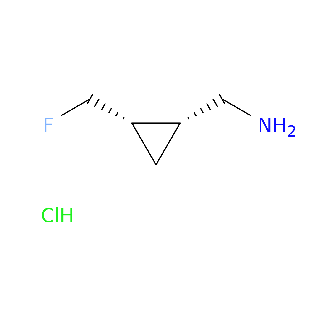 rac-1-[(1R,2S)-2-(fluoromethyl)cyclopropyl]methanamine hydrochloride