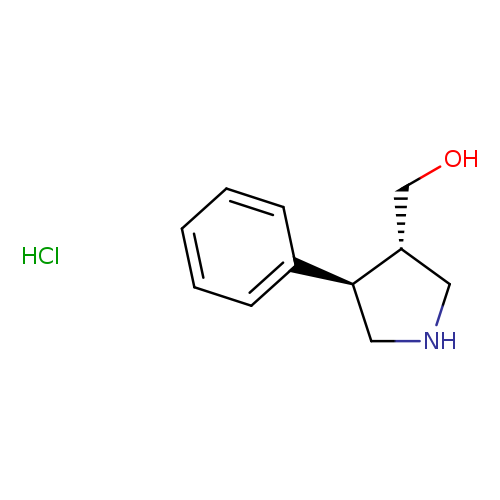 [(3S,4R)-4-phenylpyrrolidin-3-yl]methanolhydrochloride