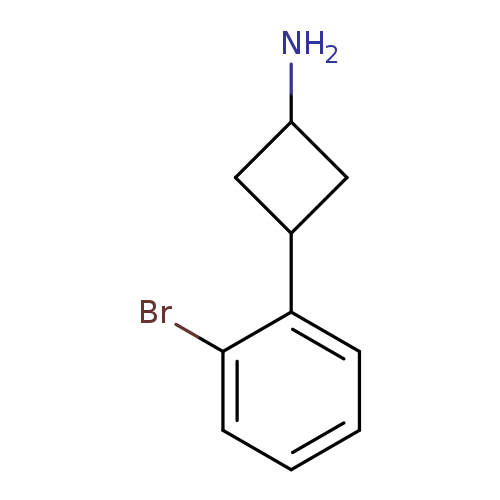 3-(2-bromophenyl)cyclobutan-1-amine, Mixture of diastereomers