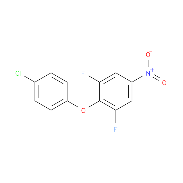 2-(4-Chlorophenoxy)-1,3-difluoro-5-nitrobenzene