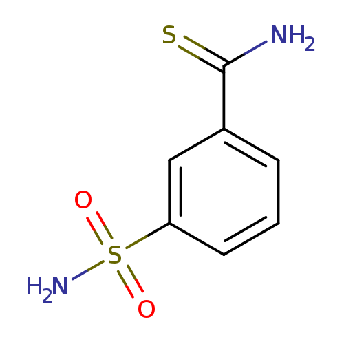 3-Sulfamoylbenzene-1-carbothioamide