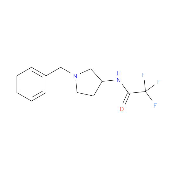 1-Benzyl-3-(trifluoroacetamido)pyrrolidine
