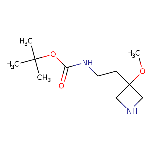 tert-butyl N-[2-(3-methoxyazetidin-3-yl)ethyl]carbamate