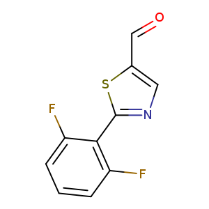 2-(2,6-difluorophenyl)-1,3-thiazole-5-carbaldehyde