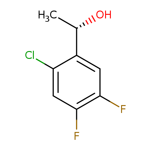 (1S)-1-(2-chloro-4,5-difluorophenyl)ethan-1-ol