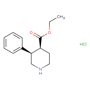 Cis-Ethyl 3-Phenylpiperidine-4-Carboxylate Hydrochloride