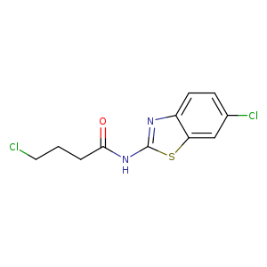 4-CHLORO-N-(6-CHLORO-2-BENZOTHIAZOLYL)-BUTANAMIDE