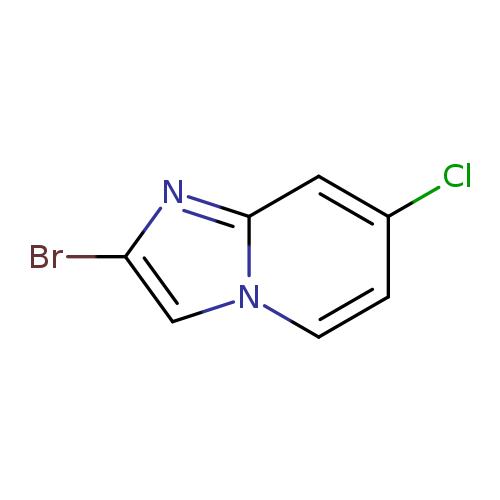 Imidazo[1,2-a]pyridine, 2-bromo-7-chloro-
