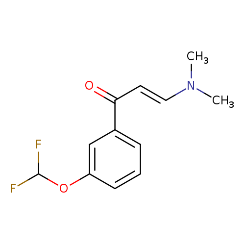 (2E)-1-[3-(Difluoromethoxy)phenyl]-3-(dimethylamino)prop-2-en-1-one