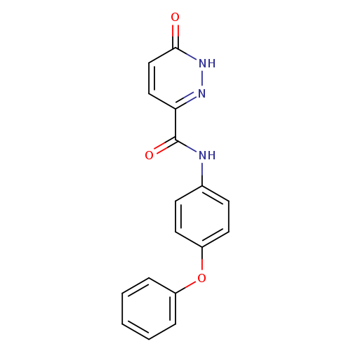 6-oxo-N-(4-phenoxyphenyl)-1,6-dihydropyridazine-3-carboxamide