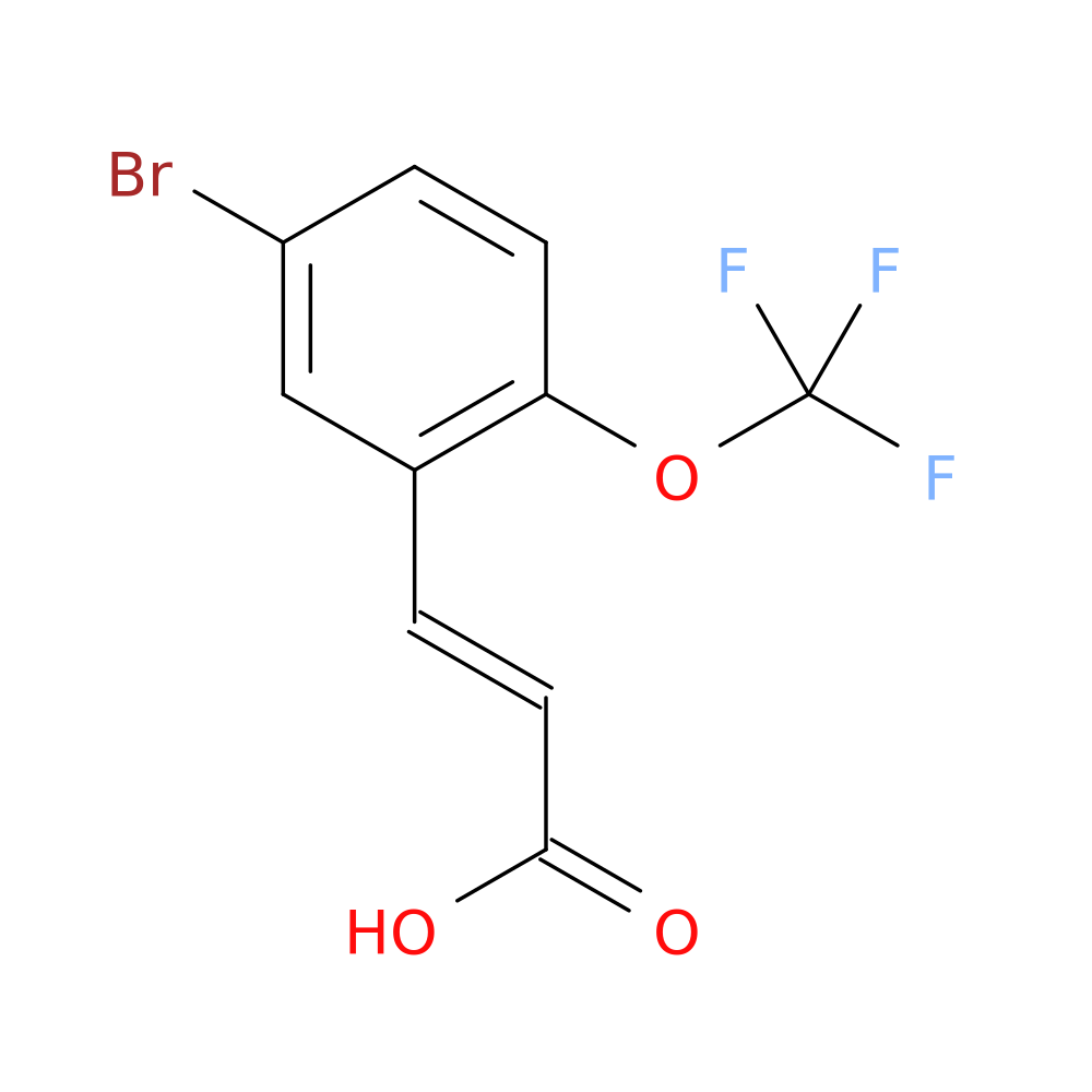 5-Bromo-2-(trifluoromethoxy)cinnamic acid