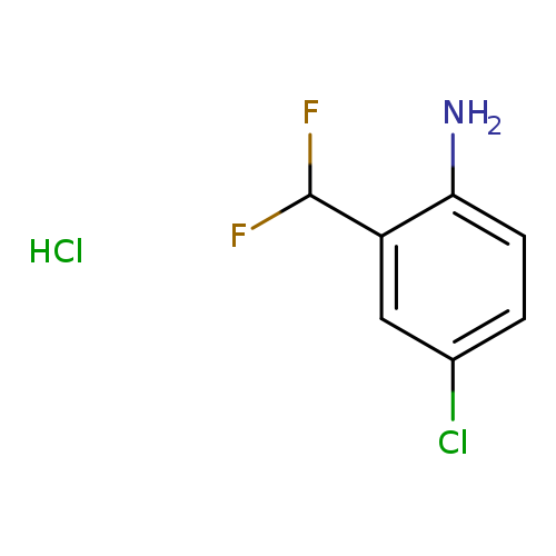 4-chloro-2-(difluoromethyl)aniline hydrochloride