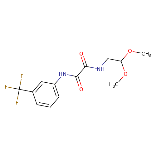 N~1~-(2,2-dimethoxyethyl)-N~2~-[3-(trifluoromethyl)phenyl]ethanediamide