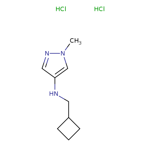 N-(cyclobutylmethyl)-1-methyl-1H-pyrazol-4-amine dihydrochloride