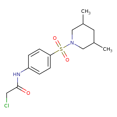 2-Chloro-n-(4-[(3,5-dimethylpiperidin-1-yl)sulfonyl]phenyl)acetamide