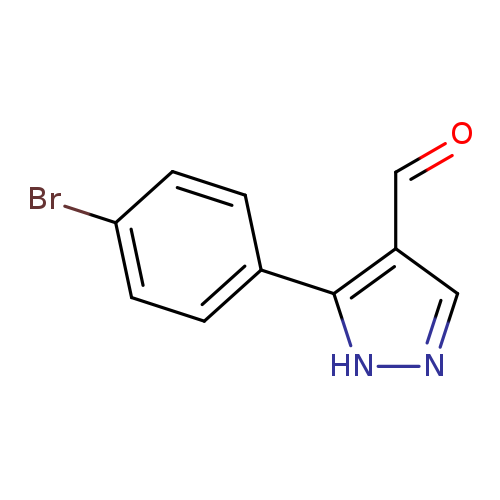 3-(4-Bromophenyl)-1h-pyrazole-4-carbaldehyde