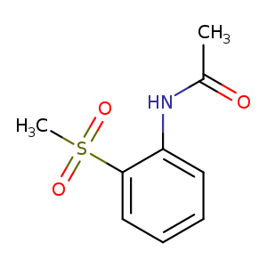 Acetamide, N-[2-(methylsulfonyl)phenyl]-