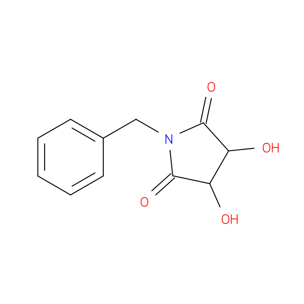 1-benzyl-3,4-dihydroxypyrrolidine-2,5-dione