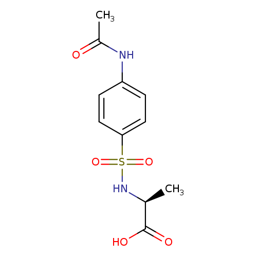 L-Alanine, N-[[4-(acetylamino)phenyl]sulfonyl]-