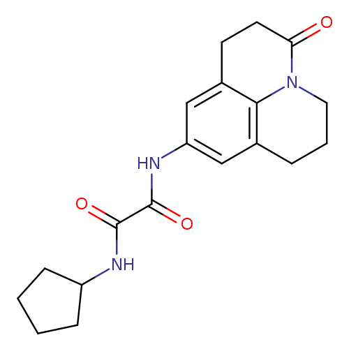 N-cyclopentyl-N'-{2-oxo-1-azatricyclo[7.3.1.0^{5,13}]trideca-5,7,9(13)-trien-7-yl}ethanediamide