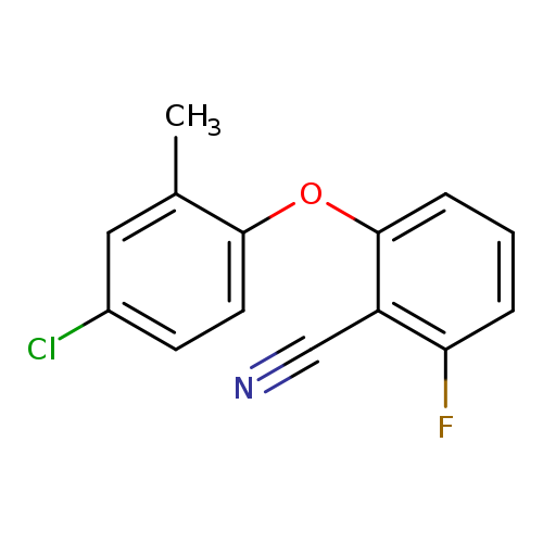 2-(4-Chloro-2-methylphenoxy)-6-fluorobenzonitrile
