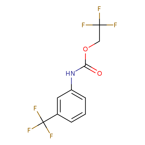 2,2,2-trifluoroethyl N-[3-(trifluoromethyl)phenyl]carbamate
