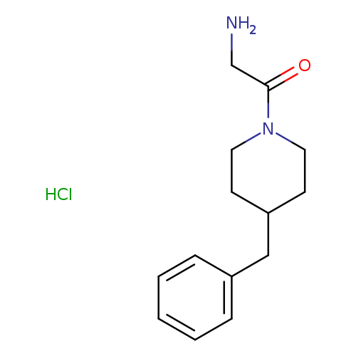 2-amino-1-(4-benzylpiperidin-1-yl)ethan-1-onehydrochloride