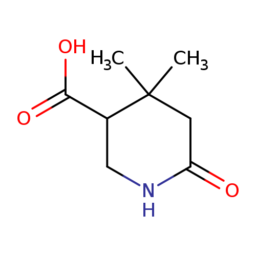 4,4-dimethyl-6-oxopiperidine-3-carboxylic acid