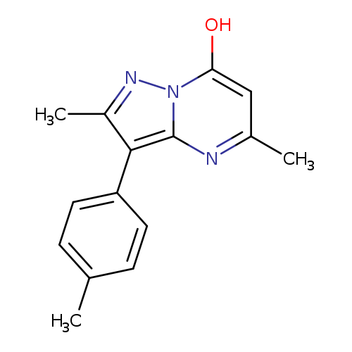 2,5-Dimethyl-3-p-tolyl-pyrazolo[1,5-a]pyrimidin-7-ol