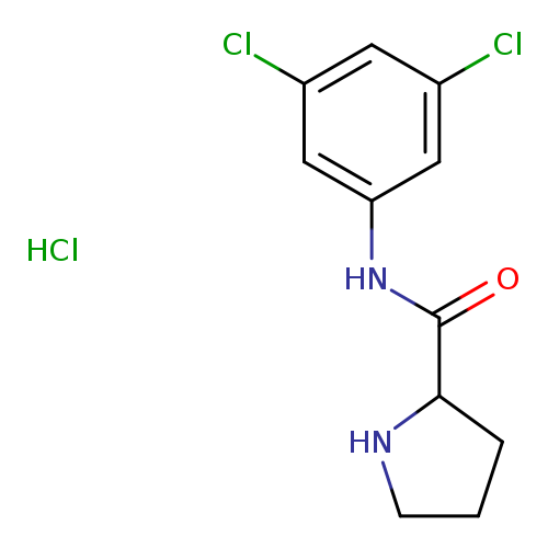 N-(3,5-dichlorophenyl)pyrrolidine-2-carboxamide hydrochloride