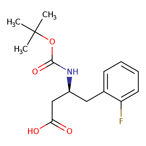 (S)-3-((tert-butoxycarbonyl)amino)-4-(2-fluorophenyl)butanoic acid
