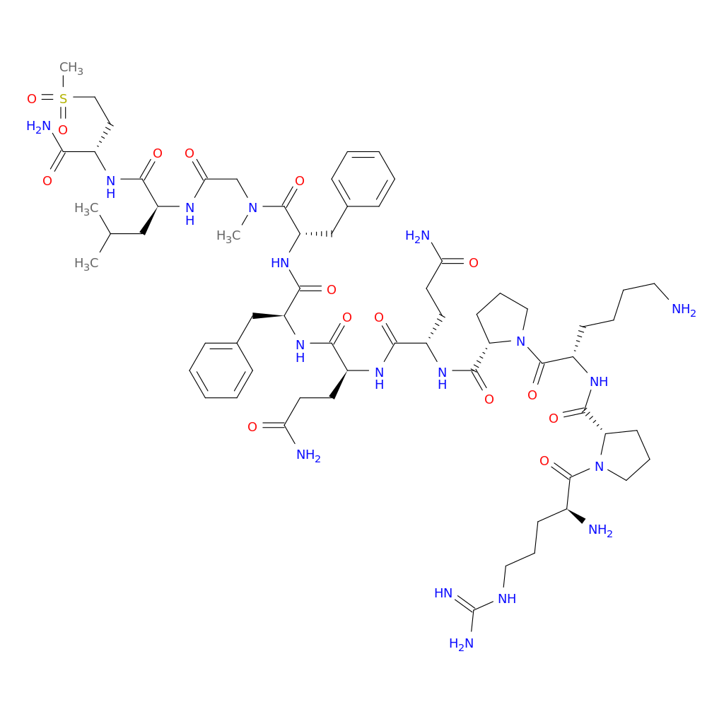 [Sar9，Met(O2)11]-Substance P