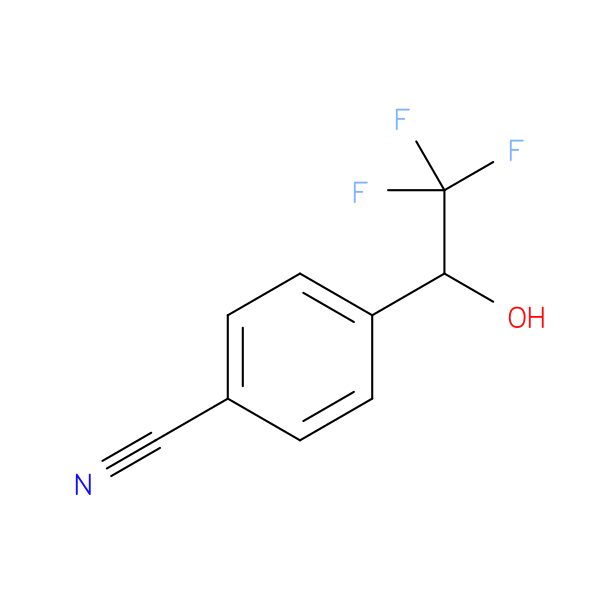 4-(2,2,2-Trifluoro-1-Hydroxyethyl)Benzonitrile