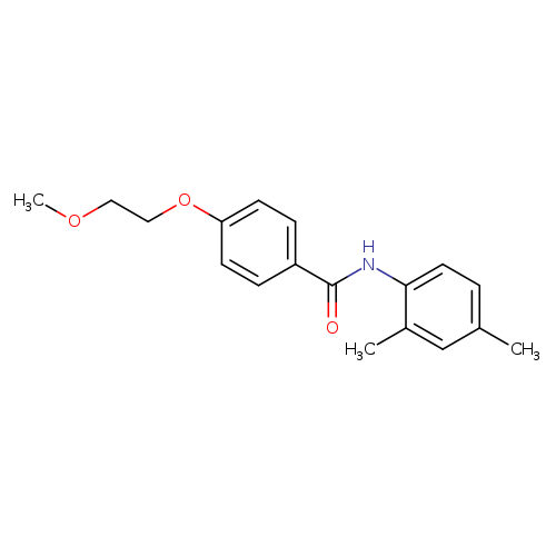 N-(2,4-dimethylphenyl)-4-(2-methoxyethoxy)benzamide