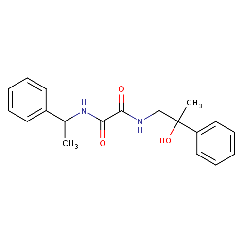 N-(2-hydroxy-2-phenylpropyl)-N'-(1-phenylethyl)ethanediamide