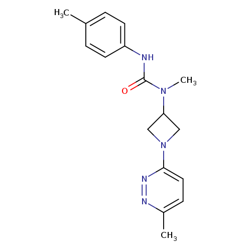 3-methyl-1-(4-methylphenyl)-3-[1-(6-methylpyridazin-3-yl)azetidin-3-yl]urea