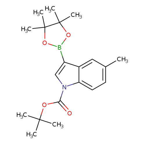 tert-butyl 5-methyl-3-(4,4,5,5-tetramethyl-1,3,2-dioxaborolan-2-yl)-1H-indole-1-carboxylate