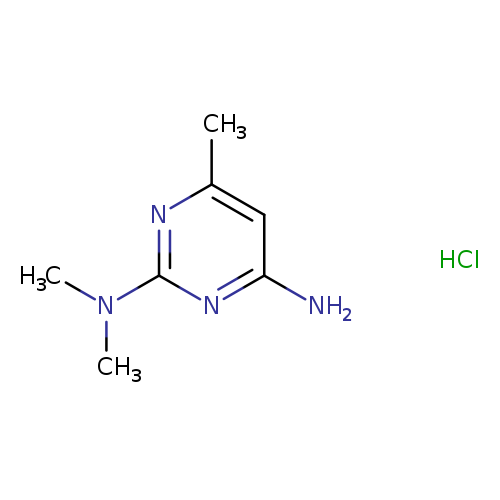 N2,N2,6-trimethylpyrimidine-2,4-diamine hydrochloride