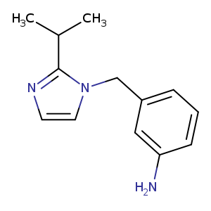 3-{[2-(propan-2-yl)-1H-imidazol-1-yl]methyl}aniline