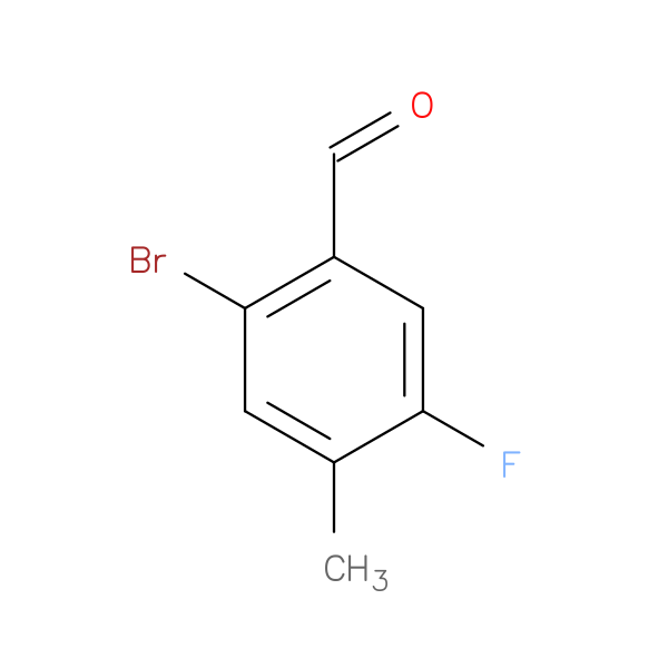 2-bromo-5-fluoro-4-methylbenzaldehyde