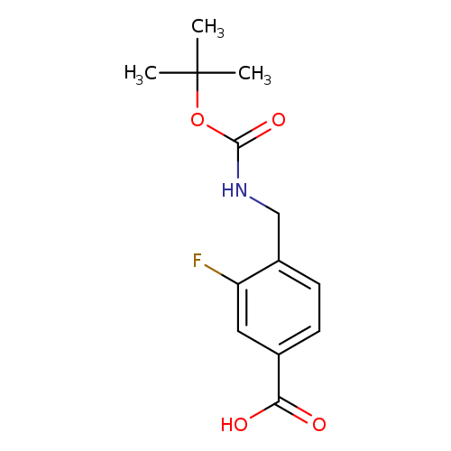 4-(((tert-Butoxycarbonyl)amino)methyl)-3-fluorobenzoic acid